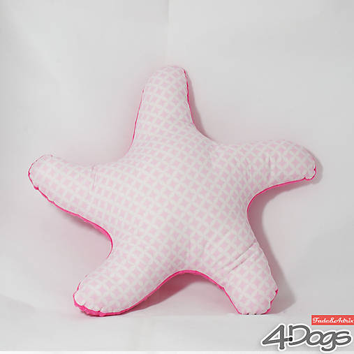 Detský textil - Vankúš Morská hviezdica - 9242280_