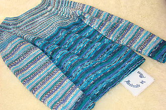 Detské oblečenie - Ručne pletený vlnený pulóver - 9245092_