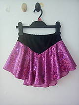 Detské oblečenie - Lesklá sukňa - 9246893_