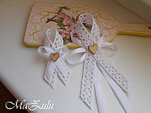 Svadobné pierka - svadobné pierko Vintage biele - 9253656_