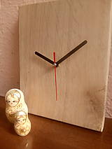 Hodiny - Drevené hodiny na stenu DUB - 9259164_