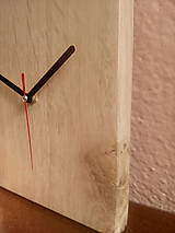 Hodiny - Drevené hodiny na stenu DUB - 9259219_