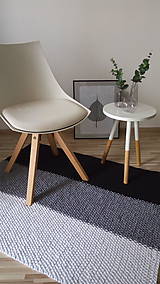 Úžitkový textil - Pletený koberec - škandinávsky - 9259976_