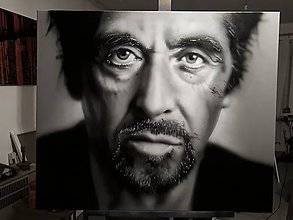 Obrazy - Al Pacino - NAMAĽOVANÝ PORTRÉT - 9265458_