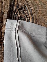 Úžitkový textil - Ľanový obrúsok Obsession Natur - 9267636_