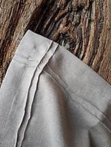 Úžitkový textil - Ľanový obrúsok Obsession Natur - 9267637_