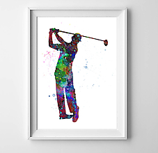 Grafika - Hráč golfu - 9271494_