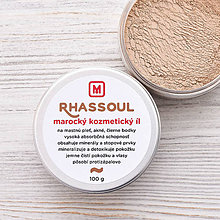 Suroviny - Rhassoul - marocký kozmetický íl 100g - 9272605_