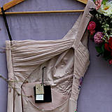 Šaty - Ručne maľované svadobné šaty "Flowers in Rome" - 9277469_