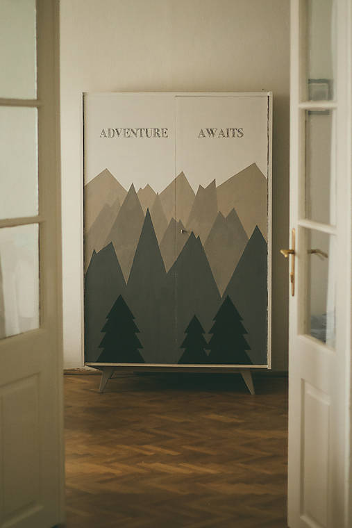 Nábytok - Dobrodružná skriňa  - 9275734_