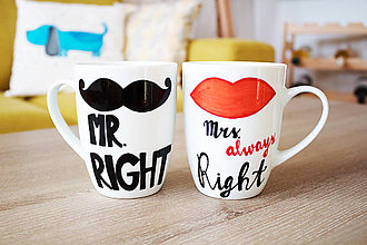 Nádoby - Mr. & Mrs. Right - 9279837_