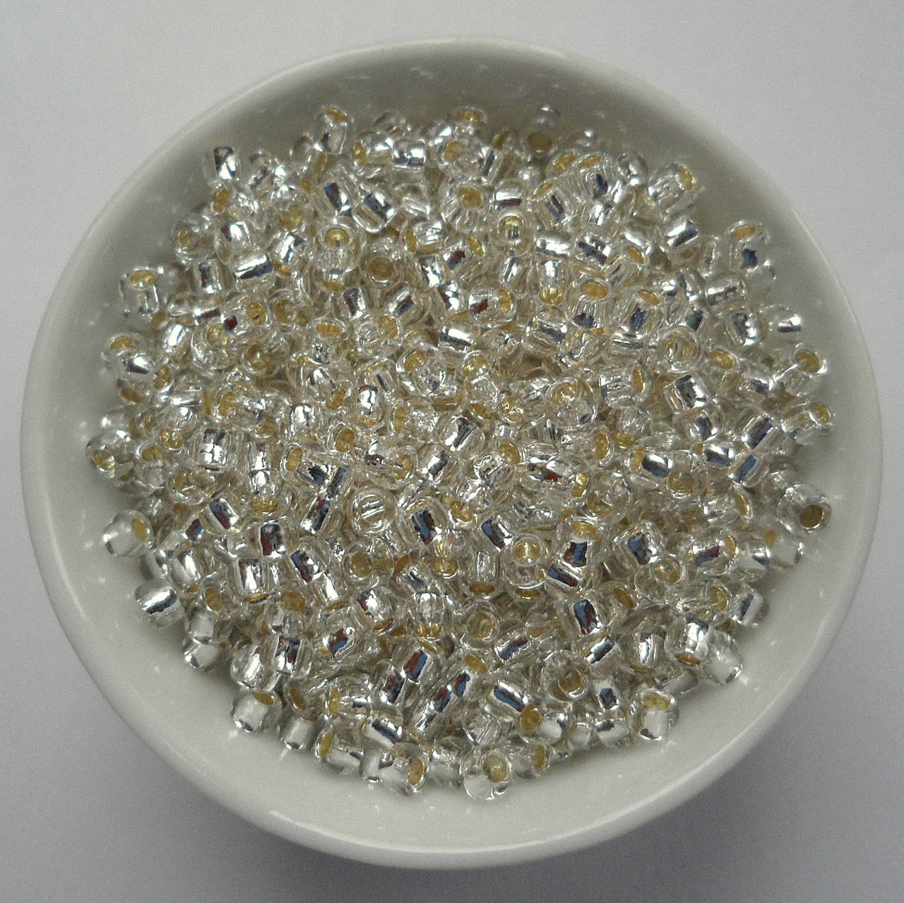 TOHO round silver-lined 3mm-10g (crystal)