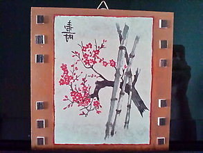 Dekorácie - japonská čerešňa-182 - 9285491_