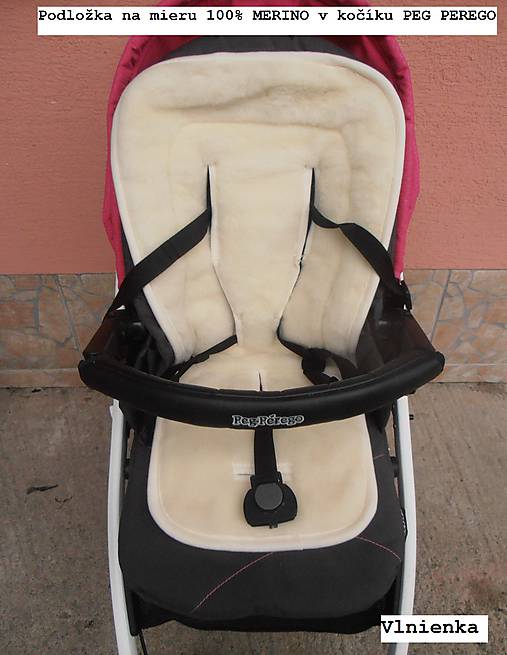 Detský textil - Podložka univerzálna s bočnicami do kočíka PEG PEREGO/ Bugaboo/ Joolz/ Valco/ Petite and Mars/ Britax/ Brio GO/ Concord - 9294628_