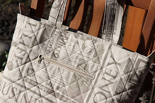 Veľké tašky - Veľká taška na plece - AKCIA -30% - 9299092_