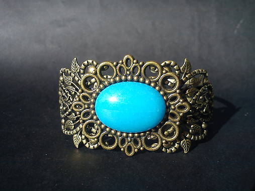 Náramky - Náramok - Mountain jade - 9299485_