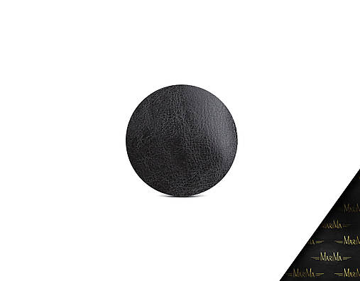 Iné doplnky - Puzdro na doklady a karty z pravej kože VALENTÍNKA (Čierna) - 9303323_