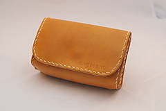 Peňaženky - Kožený obal na doklady - 9310145_