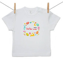 Detské oblečenie - Detské tričko Veselú Veľkú noc - 9310695_