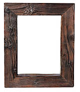 Zrkadlá - Zrkadlo stare drevo bez farebnej upravy - 9310519_