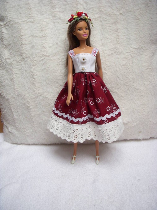  - šaty pre bábiku Barbie - 9312494_