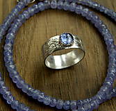 Náhrdelníky - Tanzanitový náhrdelník - 9314363_