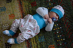 Detské oblečenie - čiapočka + turky pre Pánka- veľ. 86 - 9331589_
