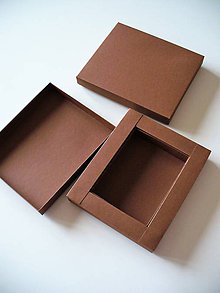 Úložné priestory & Organizácia - čokoládová krabička - 9333773_