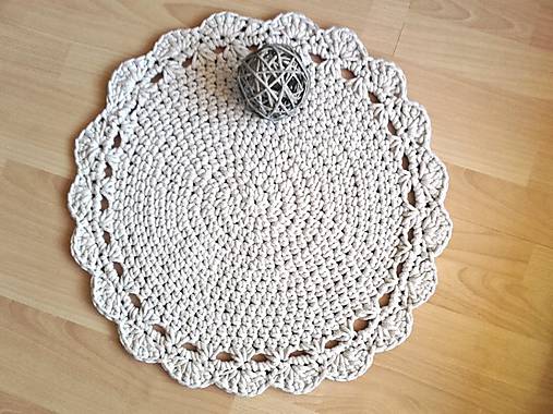 Úžitkový textil - Simplicity koberček linen 55cm - 9337791_