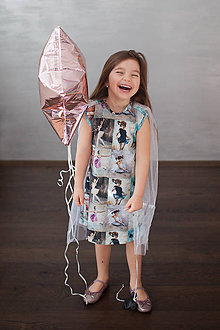 Detské oblečenie - Šaty s vlečkou - balerína I - 9348940_