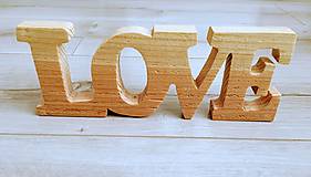 Dekorácie - Nápis LOVE - 9352739_