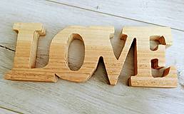 Dekorácie - Nápis LOVE - 9352740_