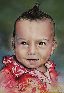 Kresby - Chlapček-portrét - 9362301_