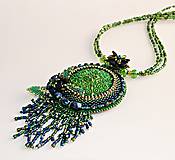 Zelený náhrdelník