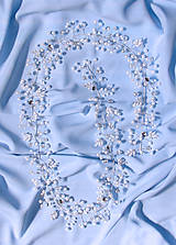 Ozdoby do vlasov - perlová liana, 100cm, typ 141 - 9374176_