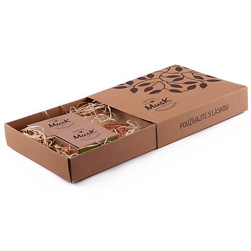 Kozmetické darčekové sady - MusK darčeková krabička- malá - 9375240_