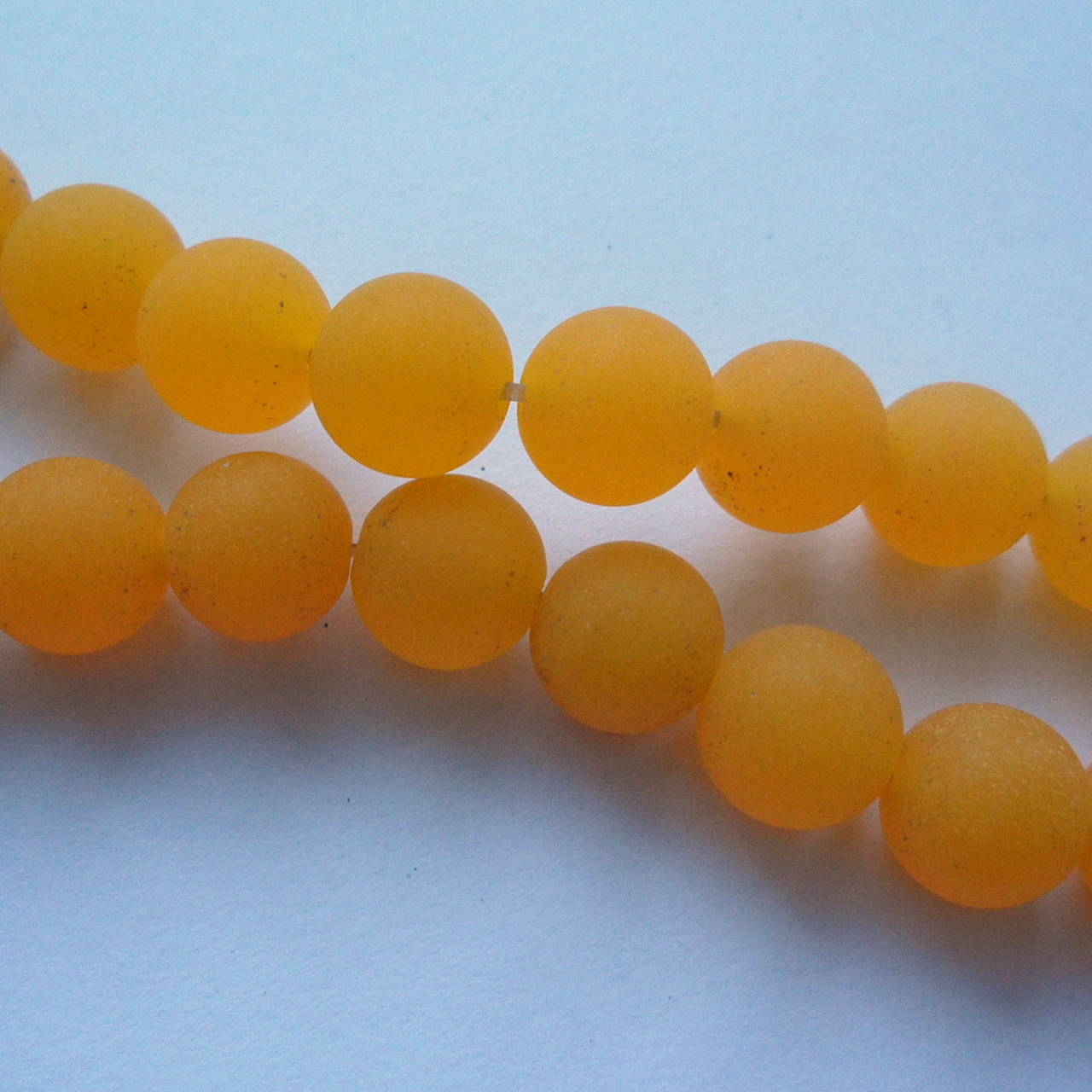 Jadeit matný 8mm-1ks (medová)