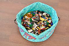 Detské tašky - Vak na LEGO®kocky a hračky CAMBODIA malý (Ružová) - 9402232_