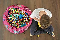 Detské tašky - Vak na LEGO®kocky a hračky CAMBODIA malý (Ružová) - 9402269_