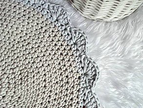 Úžitkový textil - Simplicity koberček linen gray - 9405308_