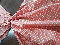 Úžitkový textil - Závesy ... lososové - 9410171_
