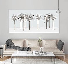 Grafika - RAVEN IN DARK FOREST - 9410618_
