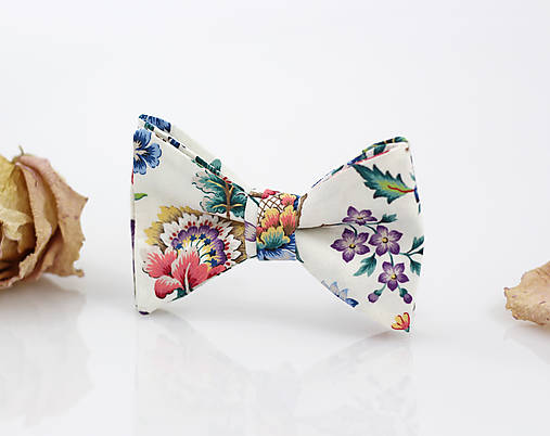 Kvetinový exkluzívny set - motýlik s náušnicami "Eva Belle"