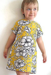Detské oblečenie - šaty Kvety Plamienka - 9413370_