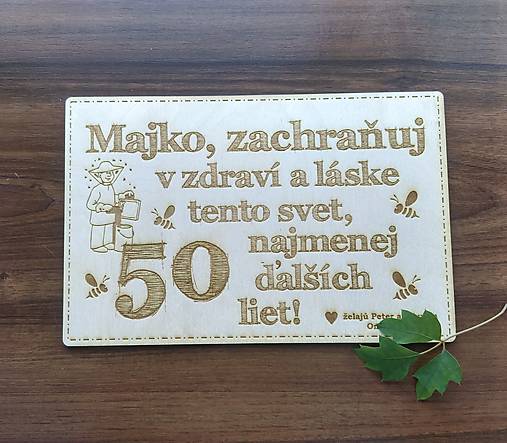 Tabuľky - Tabuľka s venovaním - 9412028_