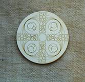 Polotovary - Výrez z preglejky, kruh, 14,5 cm - 9425710_