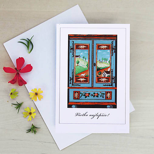 Pohľadnica so skrinkou