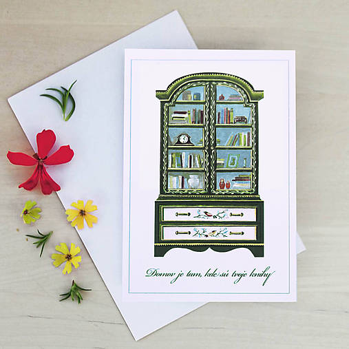 Pohľadnica so skrinkou (B.)