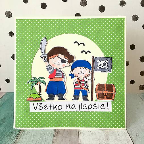 Papiernictvo - Pirátska pohľadnica - 9427809_