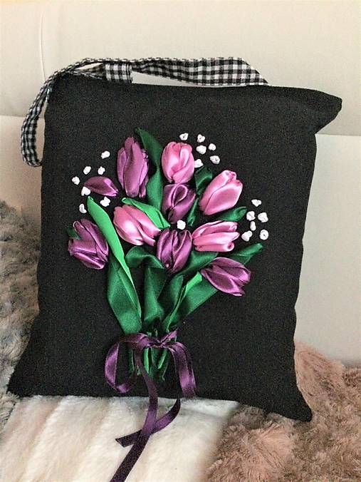 Veľké tašky - Tulipány - 9429236_